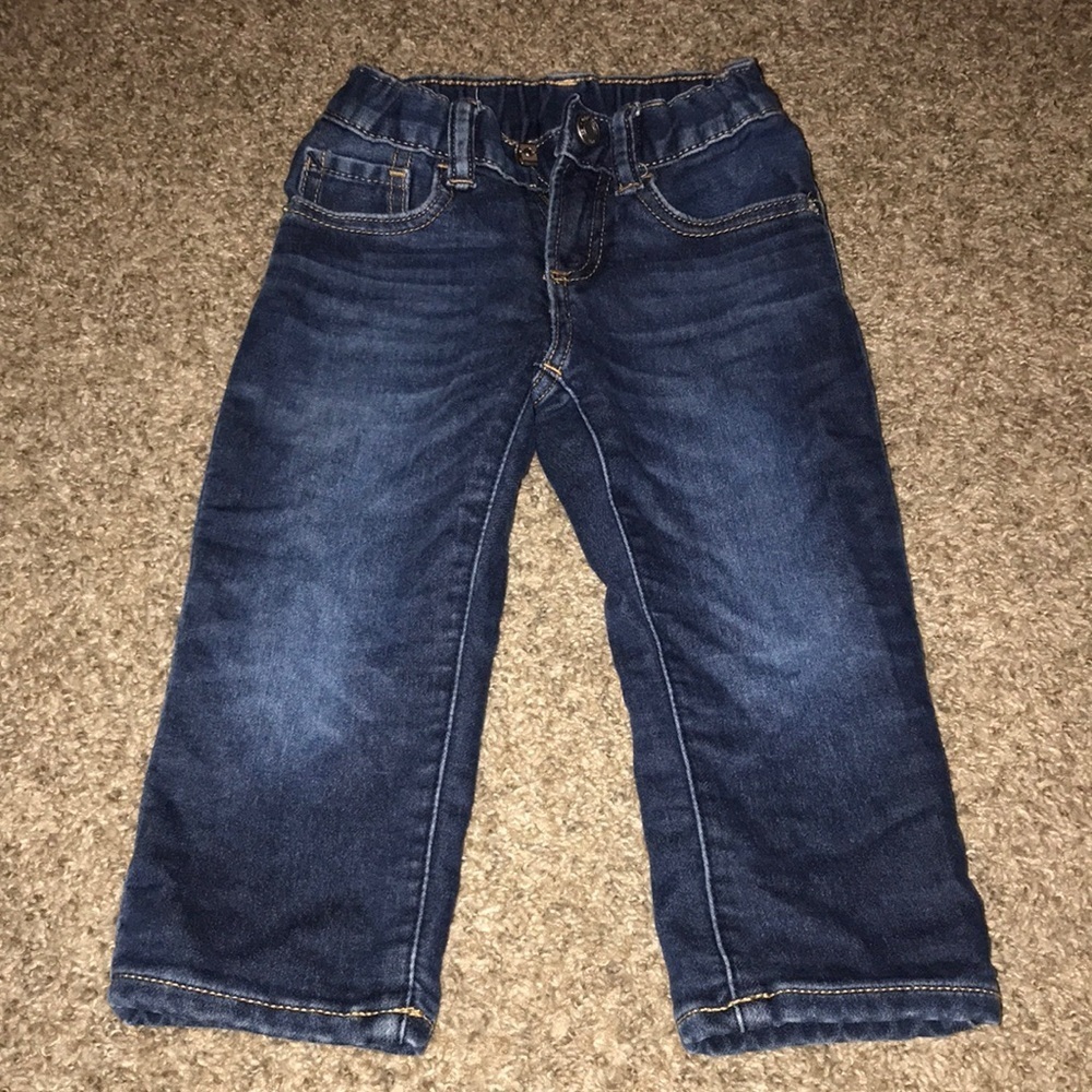 Gap Denim Straight Legged Lined Winter Jeans Super Thick